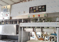 Manuel Odun Hamuru Kağıt Tabak Yapma Makinesi Bulaşık Üretim Hattı